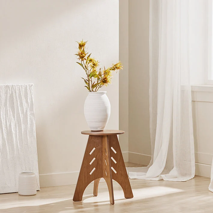 SoBuy | Beistelltisch mit Zapfenverbindungen | Kaffeetisch | Couchtisch | Braun | HFBT01-K-BR