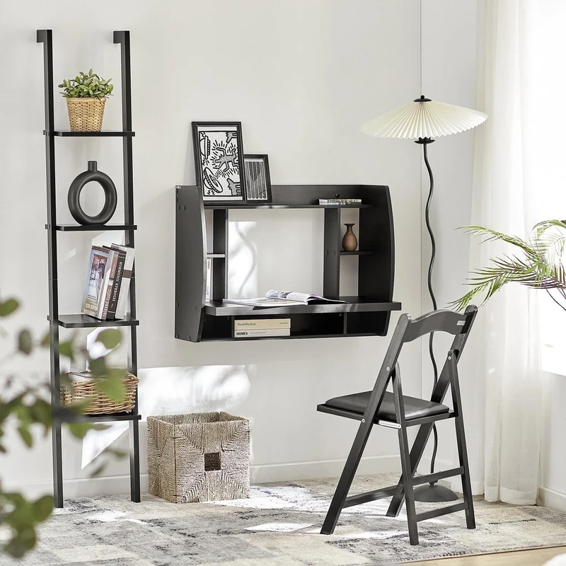 SoBuy Stół ścienny FWT18-SCH