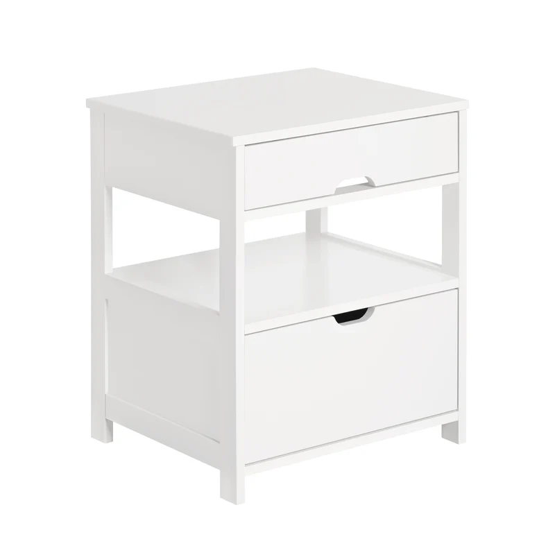 SoBuy FRG258-W Szafka nocna, stolik pomocniczy