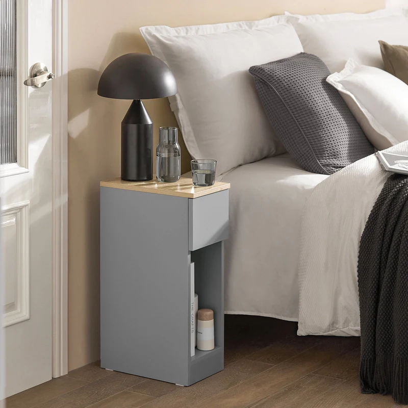 SoBuy Stolik Boczny pomocniczy do Sofa 2 szt.FBT111-HGx2
