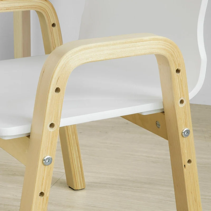 SoBuy 2 x Krzesło dla dzieci KMB24-WNX2