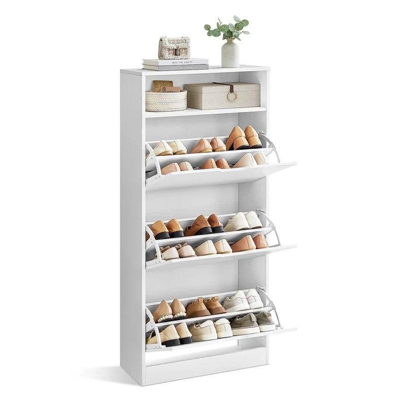 Schuhschrank 3 Klappen verstellbar