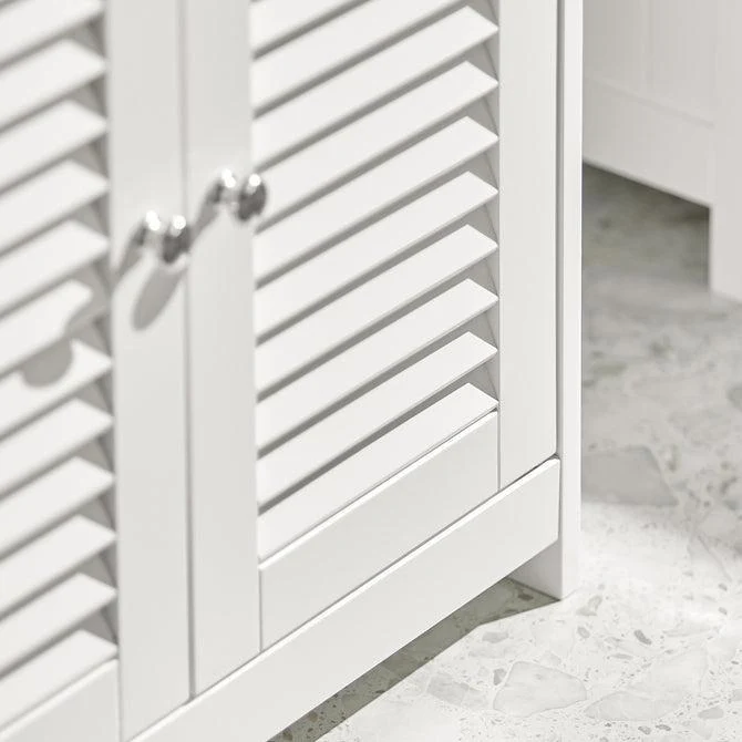 SoBuy Szafka łazienkowa pod umywalkę FRG237-W