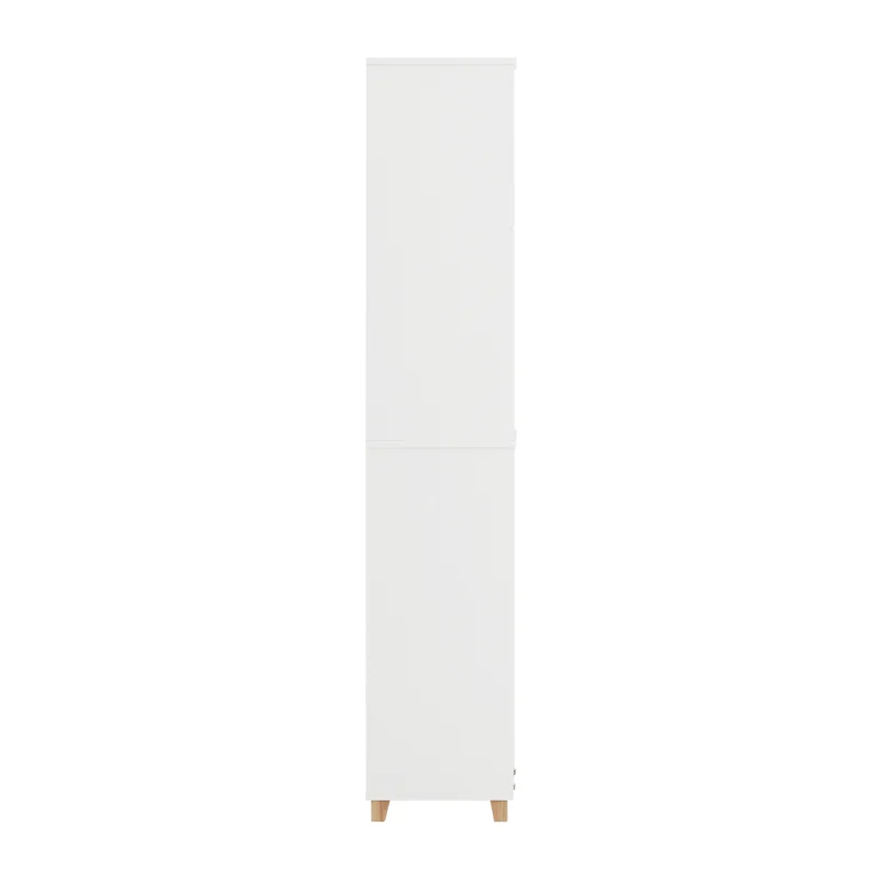 SoBuy Pyykkikaappi Pyykkikori Korkea kaappi BZR74-W