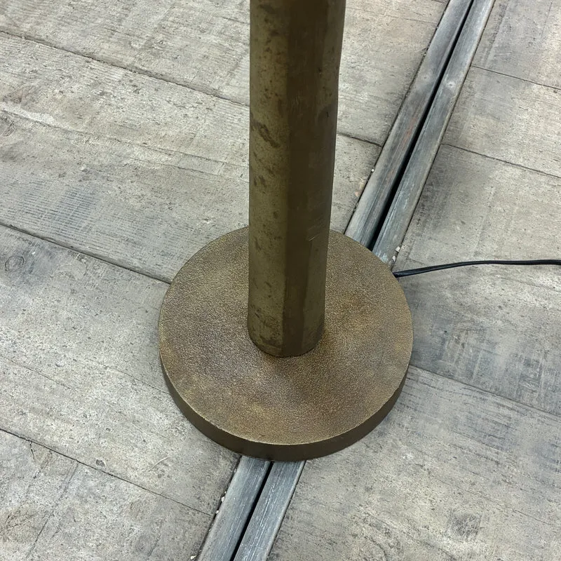 Countryfield Largo Stehlampe Ring Bronze Messing Metall Lampe
