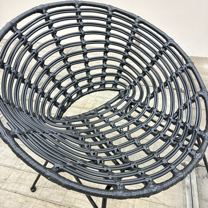 Lesli Living Vero Lounge Stuhl Schwarz Outdoor