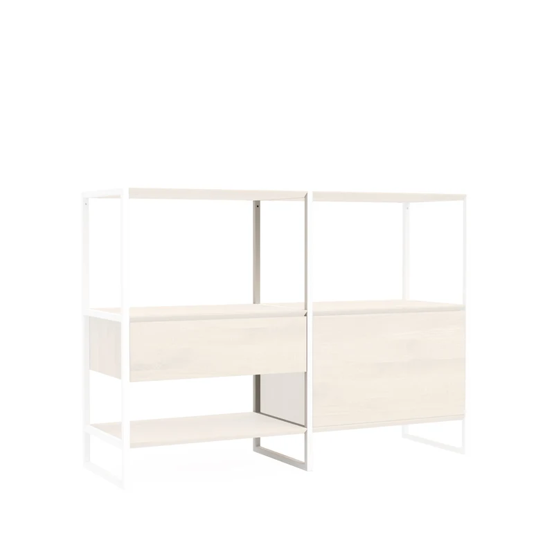 Highboard Modul Wega Center 900 Weiß