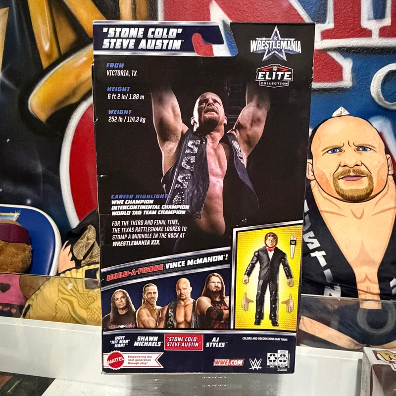 WWE Wrestlemania Stone Cold Elite