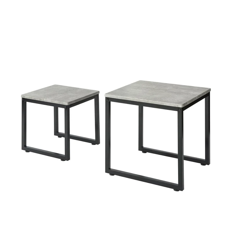 SoBuy Zestaw niskiego stołu 2w1 FBT42-HG