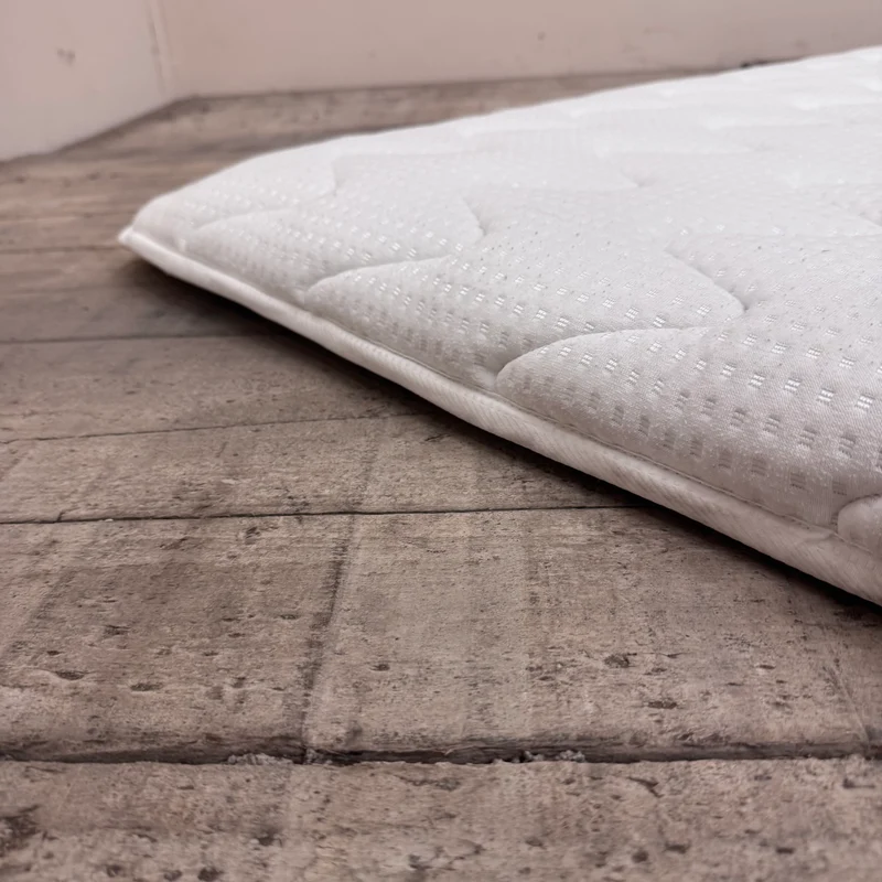 Matratzentopper 160x200 Topper Auflage Bett-Topper Weiß Textil Gebraucht