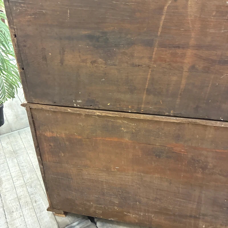 Schrägklappensekretär Antik 18. Jh. Eiche Sekretär Schreibschrank Holz Gebraucht