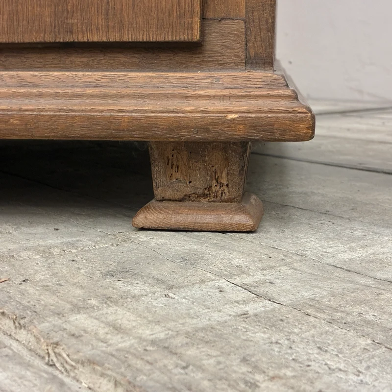 Schrägklappensekretär Antik 18. Jh. Eiche Sekretär Schreibschrank Holz Gebraucht