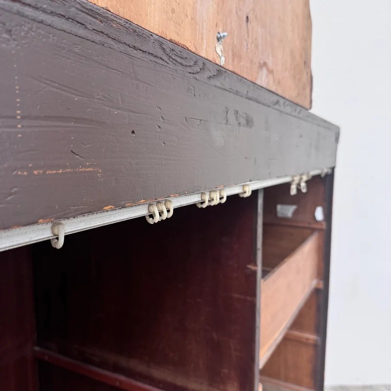 Antikes Buffet Eiche Massiv Historisch Reich verziert Sideboard Gebraucht