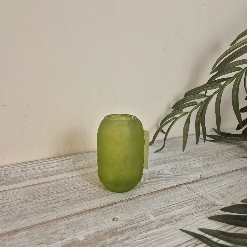 Light & Living Windlicht Finley Glas Grün 13 cm Deko