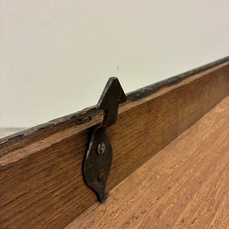 Barocke Runddeckeltruhe Antik Holztruhe 18. Jh. Rustikal Truhe Gebraucht