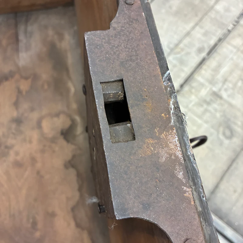 Barocke Runddeckeltruhe Antik Holztruhe 18. Jh. Rustikal Truhe Gebraucht