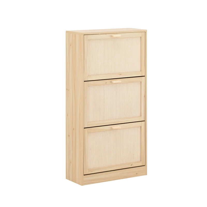 SoBuy Szafka na buty z 3 drzwiami FSR159-N