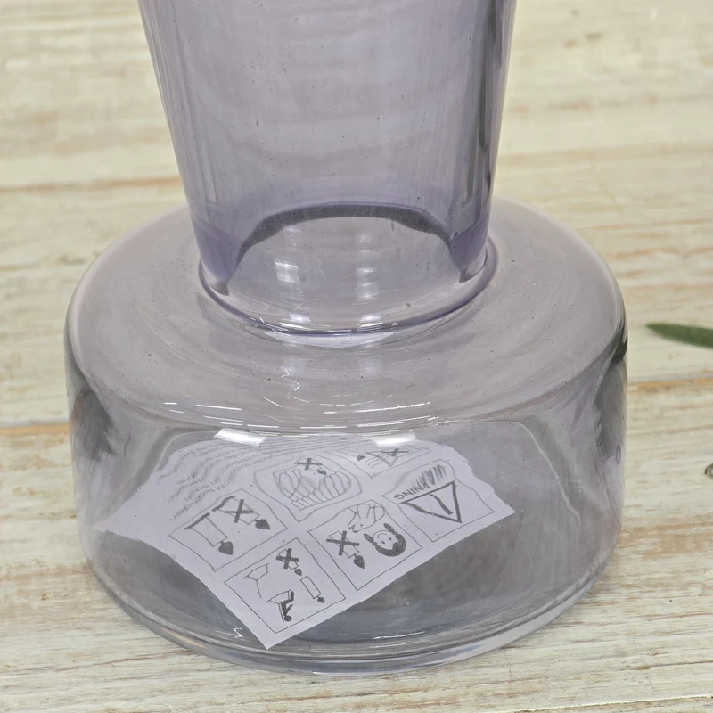 Countryfield Blumenvase Ellie S 21 cm Violett Vase Deko