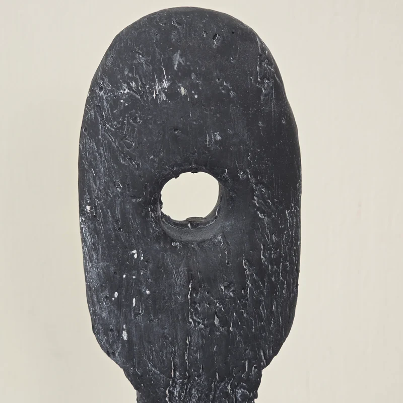 Countryfield Skulptur Moroa 30cm Schwarz Anthrazit Deko