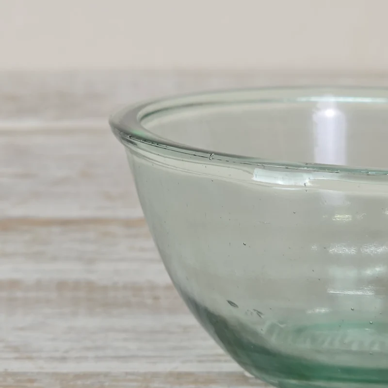 Glasschale Dekoschale 9,5cm Schälchen Grün Glas Dessertschale Deko