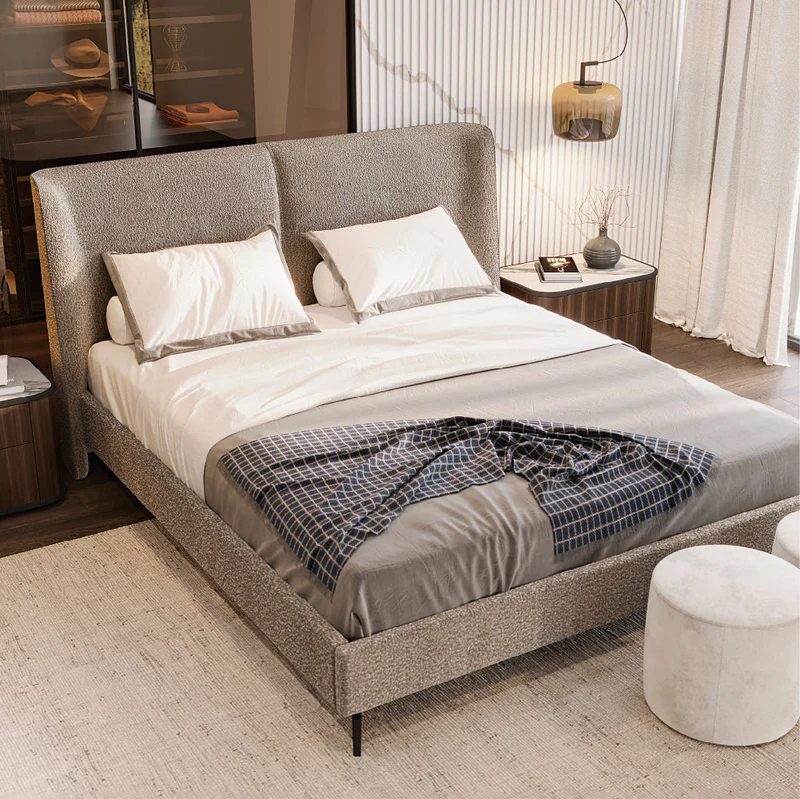Evanyrouse Baghi Bett mit schwebender Basis