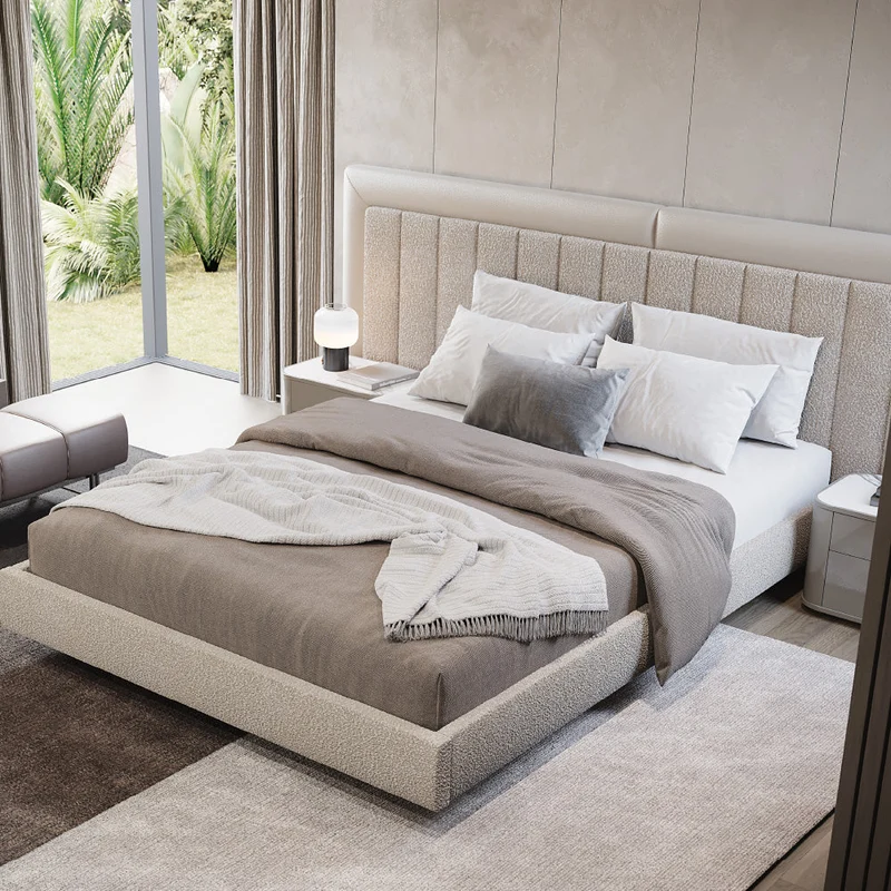 Evanyrouse Hilay Bett mit schwebender Basis