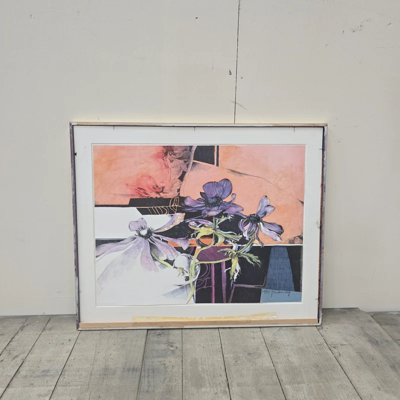 Wandbild Beidseitig goldener Rahmen Wanddeko