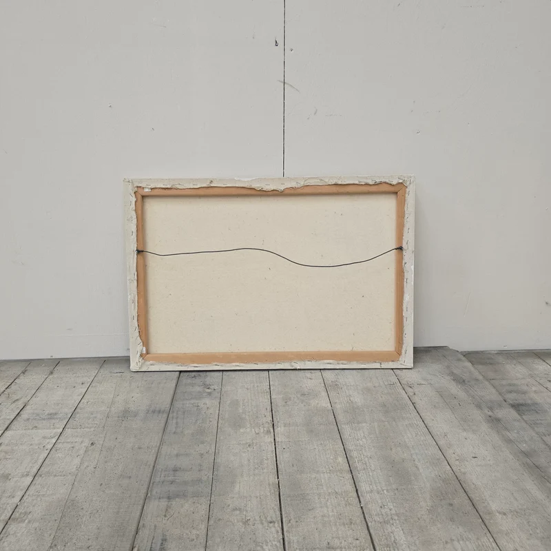 Wandbild Stillleben Auberginen M. Schmidt-Mandel Leinwand Wandgemälde Deko