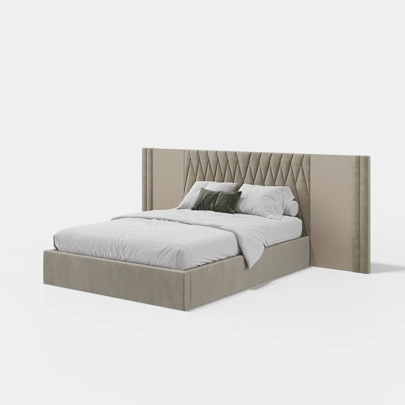 Evanyrouse Batha III Bett mit geschlossener Basis