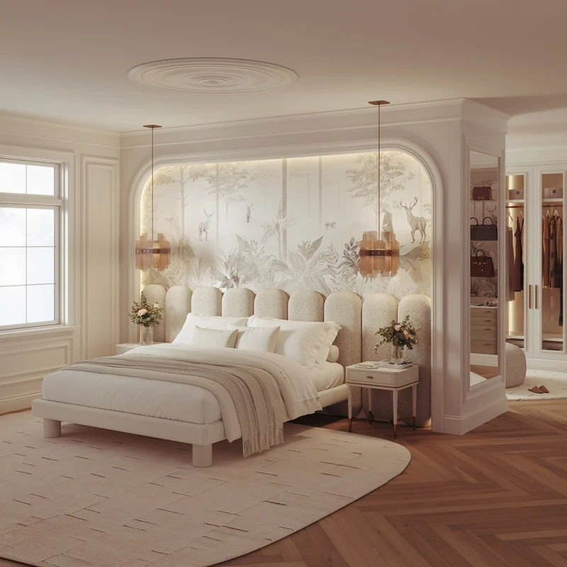 Casa Magna COLLINE Bett 160 – 200 × 217 × 115 cm