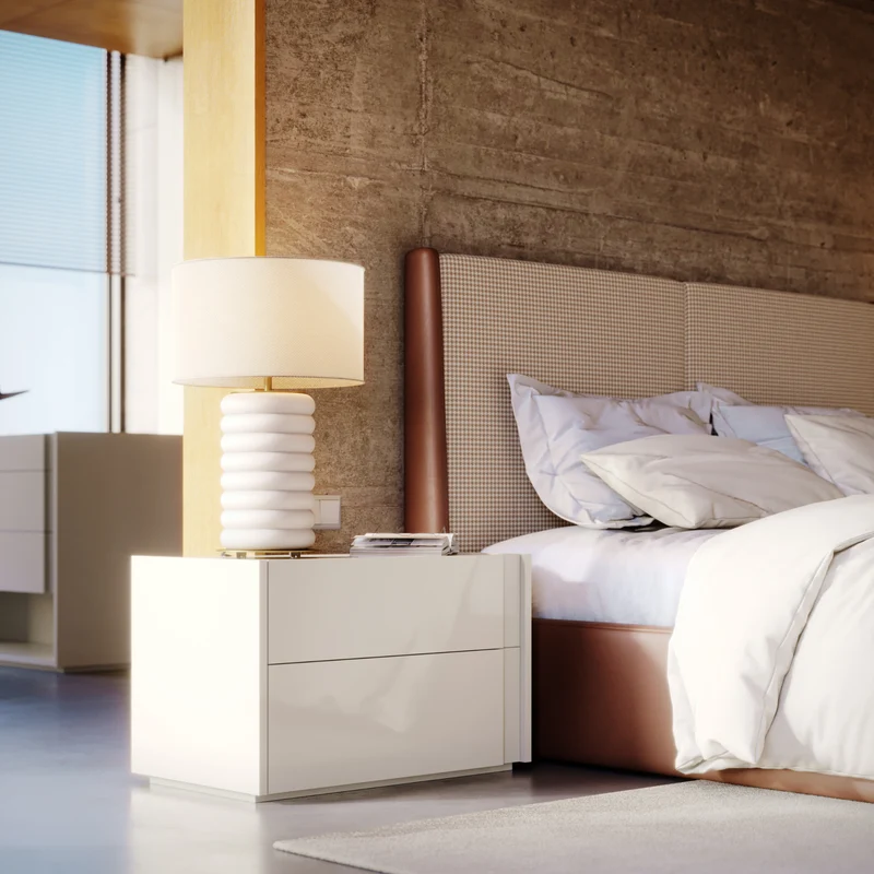Stylish Club Sevilha 1 Drawer Nachttisch