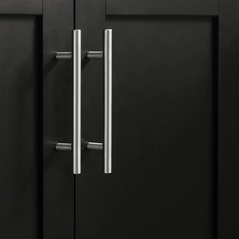 SoBuy Wózek kuchenny ze stalowym blatem FKW110-SCH