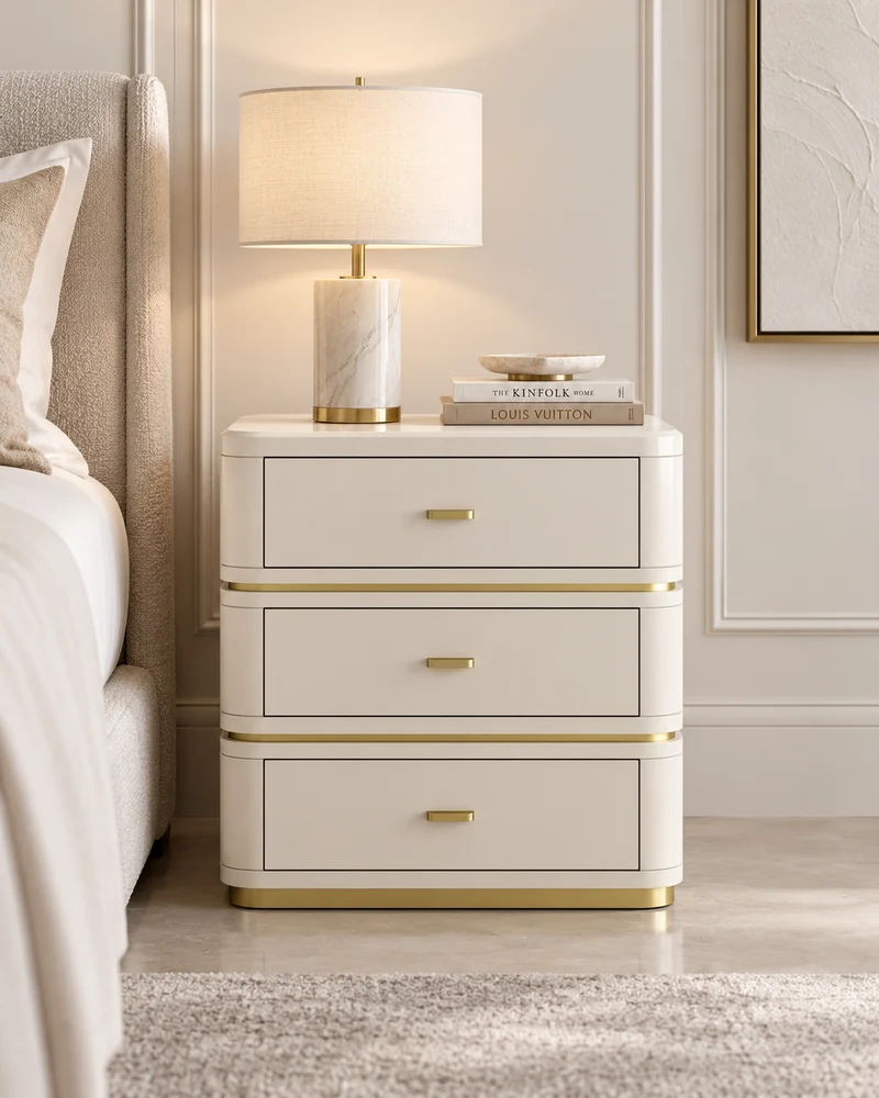 Casa Magna CRIS II Nachttisch Variante I – 80 × 50 × 76 cm