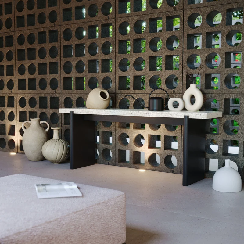 Stylish Club Natur Konsole
