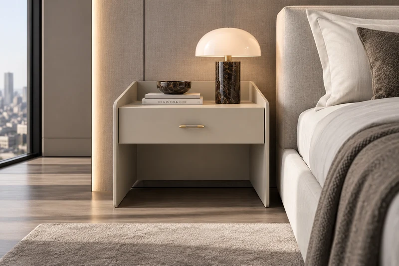Casa Magna PRISTINE Nachttisch Variante III – 96 × 50 × 89 cm