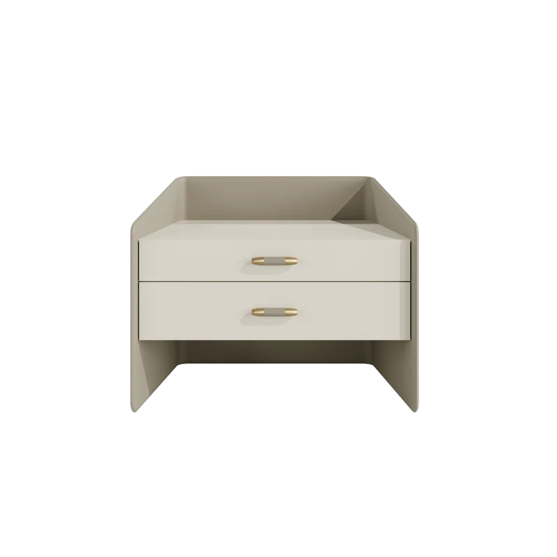 Casa Magna PRISTINE II Nachttisch – 70 × 45 × 55 cm