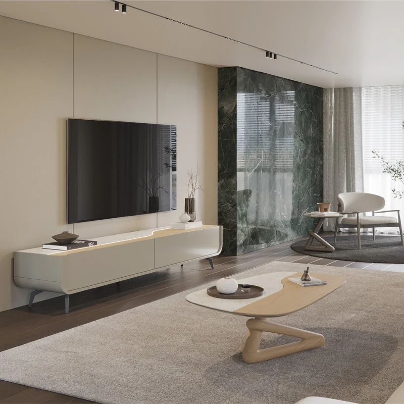 Evanyrouse Linard 2G II TV-Möbel mit Füßen