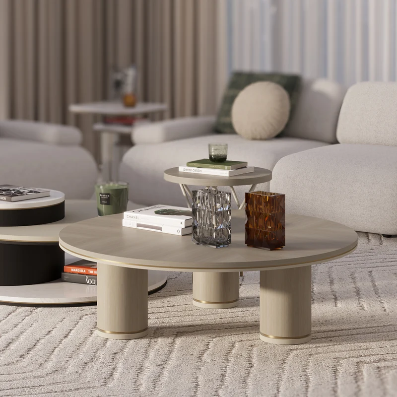 Casa Magna DOMUS Couchtisch – Ø 120 × 37 cm