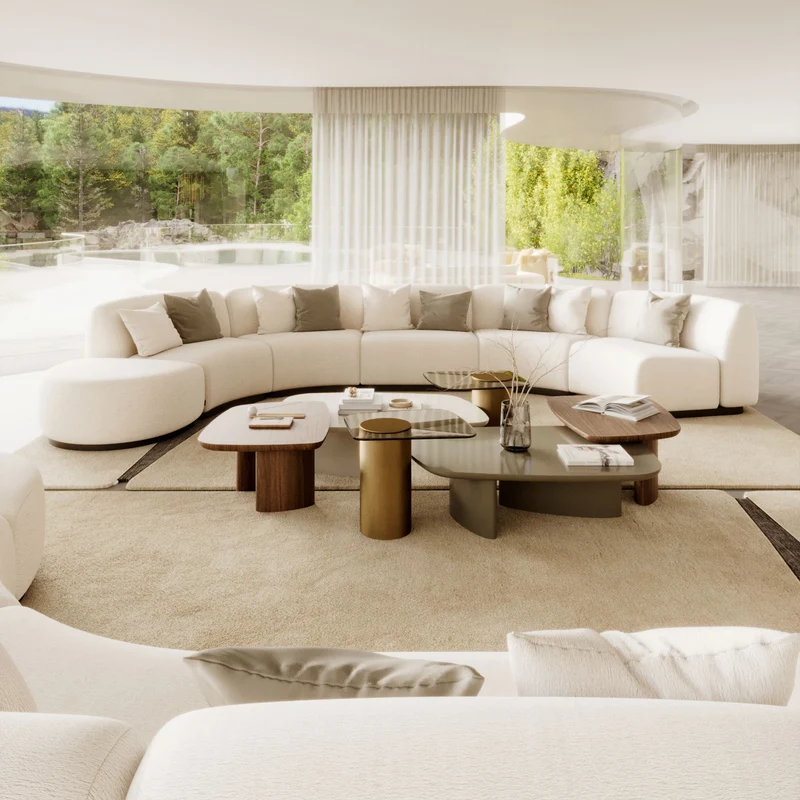 Stylish Club Dolomites Medium Couchtisch – Medium
