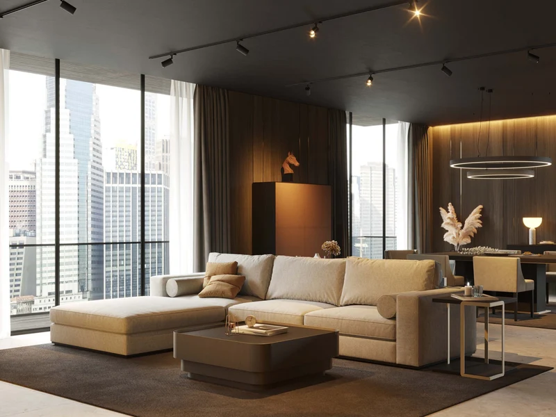Stylish Club His Couchtisch