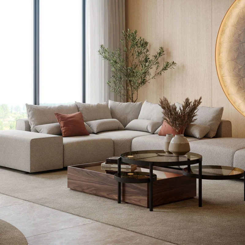 Stylish Club Her Couchtisch