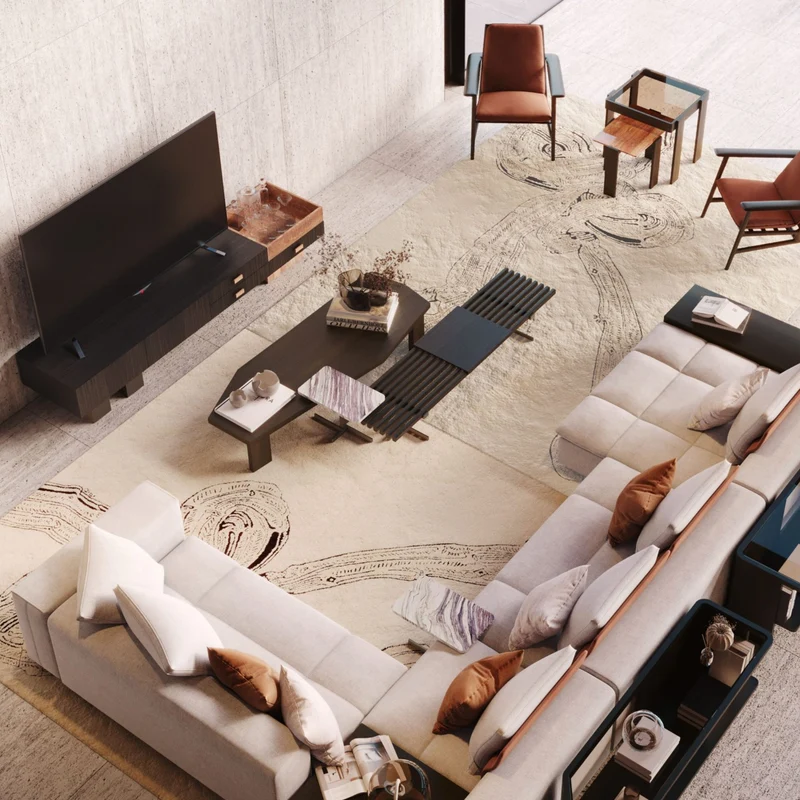 Stylish Club Escarpa Couchtisch