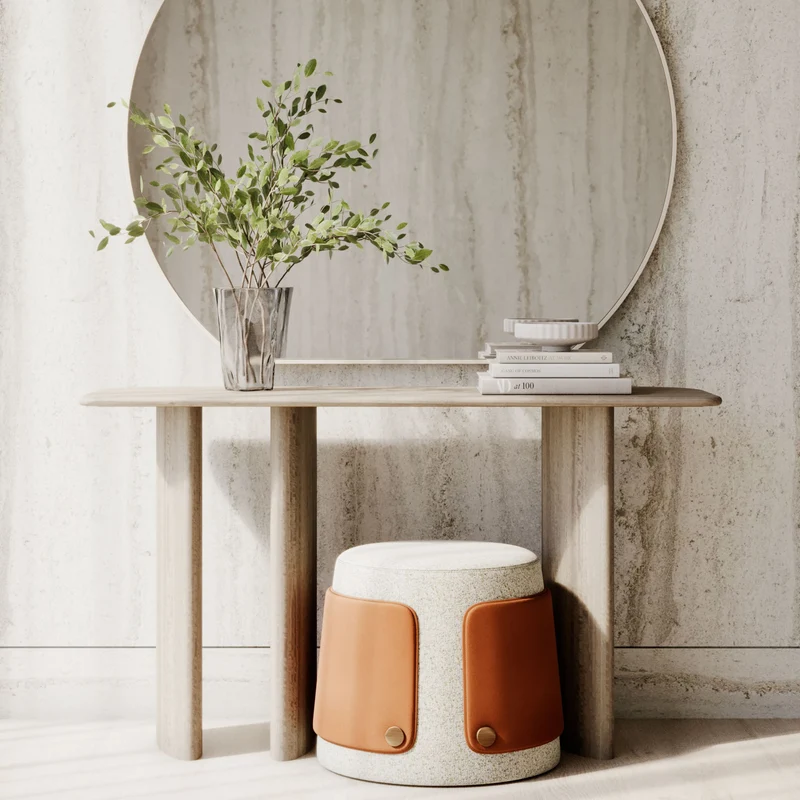 Stylish Club Dolomites Hocker