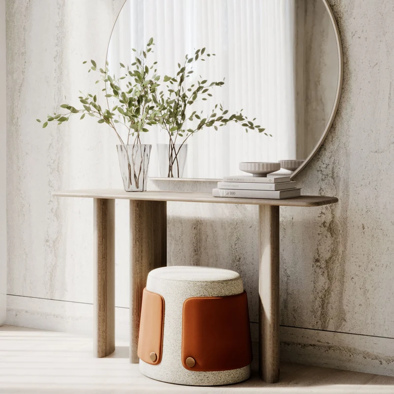 Stylish Club Dolomites Hocker