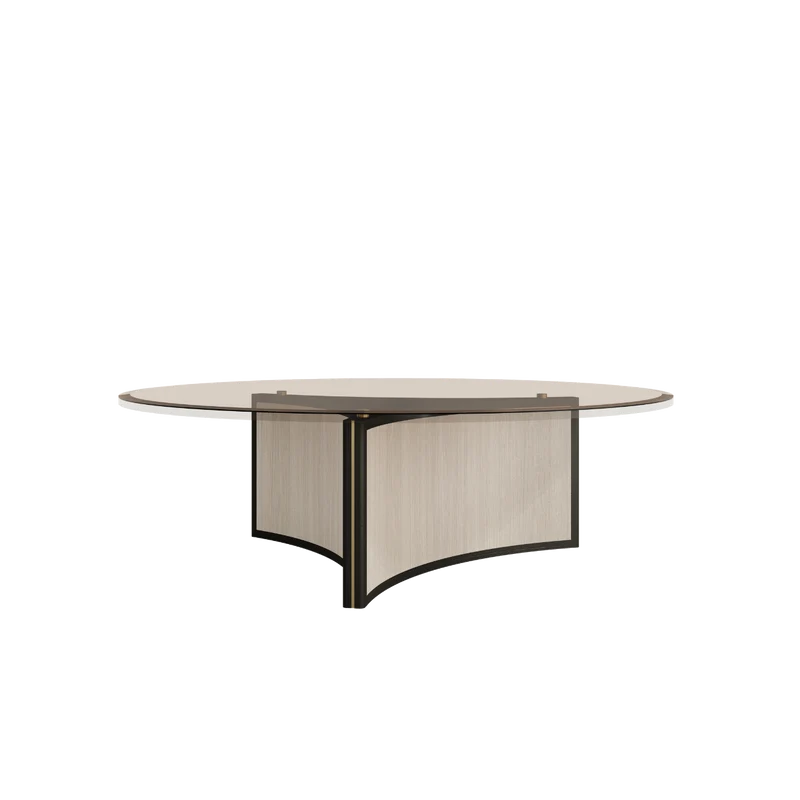 Casa Magna AURA Couchtisch Glas – 160 × 90 × 33 cm