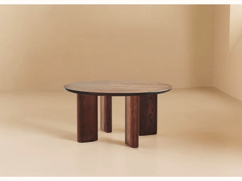 Table basse en bois ronde BAOBAB - 90 cm