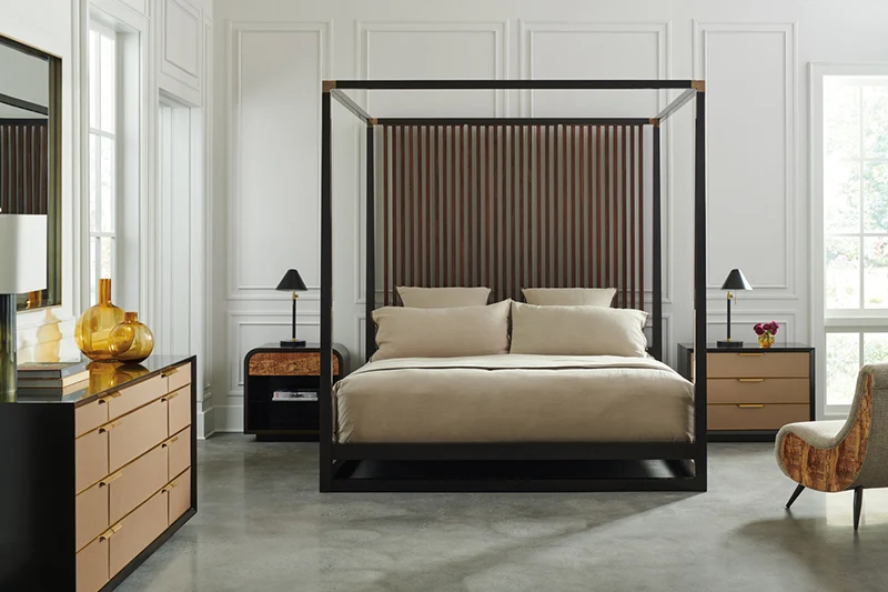 Caracole Bett Kingsize CLA-020-121 von Instylior