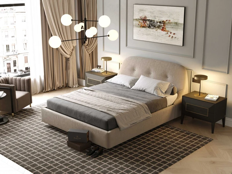 Stylish Club Voilier Bett
