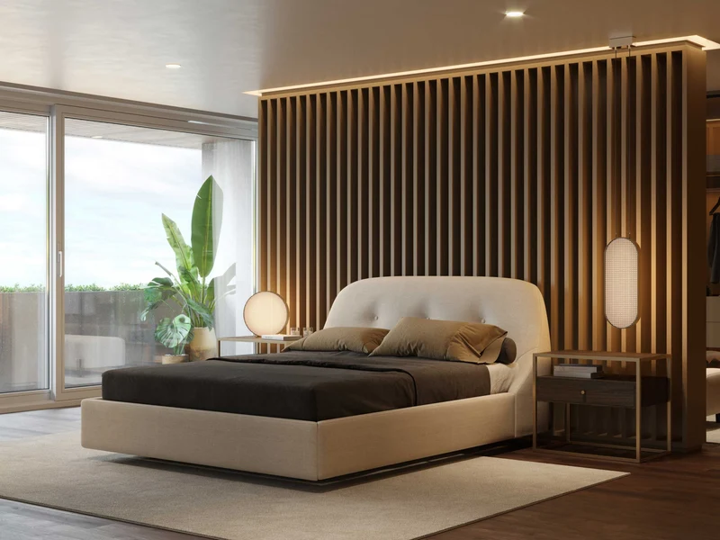 Stylish Club Voilier Bett