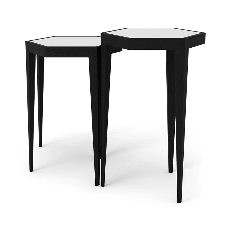 Christopher Guy handgearbeiteter Beistelltisch Set 76-0637 von Instylior